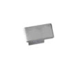 Richelieu 289969170 Stainless Steel Surface-Mounted Track End Caps
