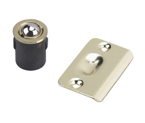 Richelieu 5037BV Adjustable Drive-in Ball Catch - Brass
