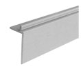 Richelieu 570210 PVC L-Shaped Cover Profile - Aluminum Color