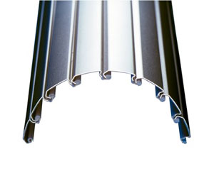 Richelieu 78172170 Metallic Line Tambour Slats - Stainless Steel Finish - 20 mm