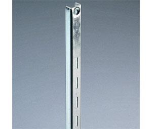 Richelieu 8048143 Single 5/8" Metal Standard, Series #80 - Anochrome, 48" Length