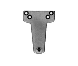 Richelieu EXI609 Parallel Arm Bracket for Economical Door Closer