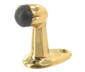 Richelieu MV2320609 Solid Brass Floor Mounted Door Stop - Antique Brass
