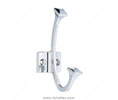 Richelieu NH025200140 Transitional Metal Hook - Double, Chrome