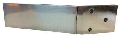 Contemporary Metal Hook - Single - Brushed Nickel