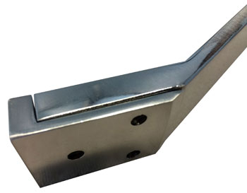 Contemporary Metal Hook - Single - Brushed Nickel