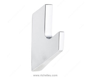 Richelieu RH2313011140 Contemporary Metal Hook - Single, Chrome