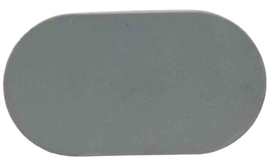Silencing Bumper for Wood Doors - Grey