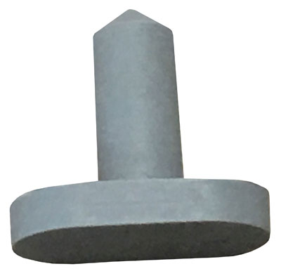 Silencing Bumper for Wood Doors - Grey