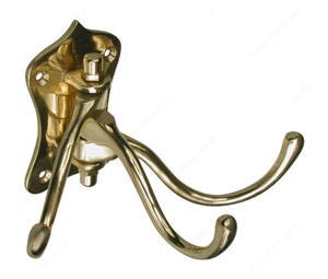 Richelieu T5612130 Classic Swivel Hook - Triple, Brass
