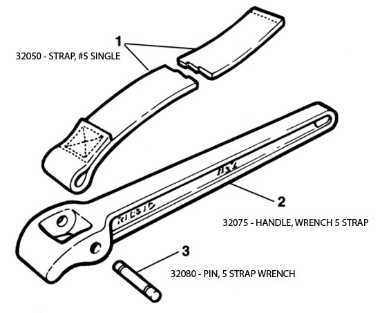 Pipe Wrench Replacement Parts