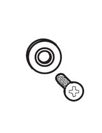 Rixson 2107032 Arm Alignement Screw & Washer