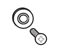 Rixson 107032 Arm Alignment Screw & Washer (2)