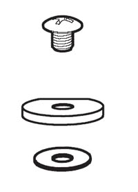 Rixson 2800 CAP Screw x Arm Cap x Washer