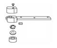 Rixson 252050R (RH) Bottom Arm Package