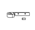 Rixson 73041L AS (LH) Arm x Set screw