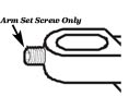 Rixson 26087-PKG (5) Arm Set Screw Only