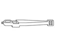 Rixson 282026 Arm & Arm Set Screw