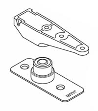 Rixson 2183020 Bottom Pivot Package