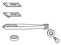 Rixson 302026 Bottom Arm Package