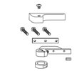 Rixson 222050L (LH) Bottom Arm Package