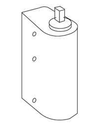 Rixson X03540370 Closer Body