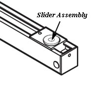 Rixson 20-7700-0337-000 Slider Assembly