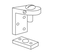 Rixson 3551020 Top Pivot