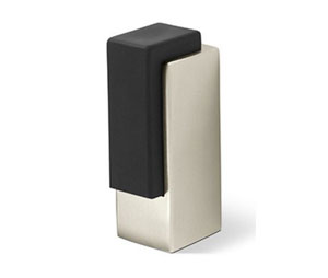Rockwood RM857 BSP - Black Suede Powder Coat Tall Square Door Stop