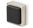 Rockwood RM867 619 - Satin Nickel Plated Brass Short Square Door Stop