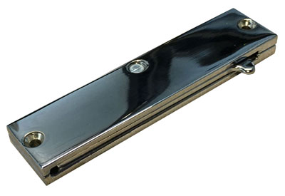 Polished Chrome Plated Concealed Edge Pull