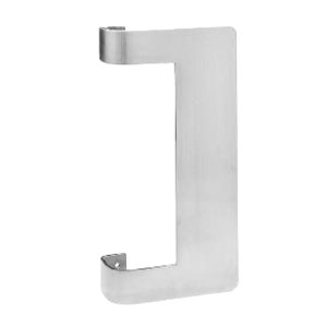 Rockwood 177 710 Offset Door Pull, 10" CTC, Dark Bronze Anodized