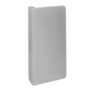 Rockwood 185 711 Offset Door Pull, 10" CTC, Black Anodized