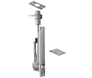 Rockwood 2840-626 Automatic Top Bolt Only - Satin Chrome Plated Brass