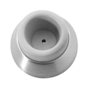 Rockwood 426-605 Polished Clear Coated Brass Concave Wrought Wall Stop
