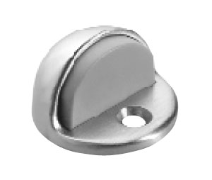 Rockwood 441-605 Polished Clear Coated Brass Low Dome Stop