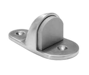 Rockwood 445H-626 Satin Chrome Plated Brass Heavy Duty Door Stop