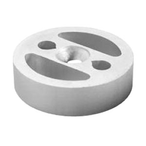 Rockwood 449P 1/4" Door Stop Riser Painted Aluminum