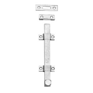 Rockwood 580-12-US26D/626 Satin Chrome Plated Brass 12" Length Surface Bolt