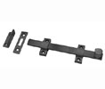 Rockwood 580-8-BSP Black Sude Powder Coat 8" Surface Bolt