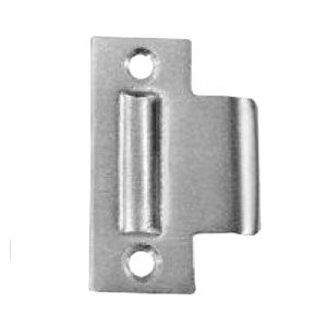 Rockwood 592SO-625 Roller Latch Strike Plate - Polished Chrome Plated Brass