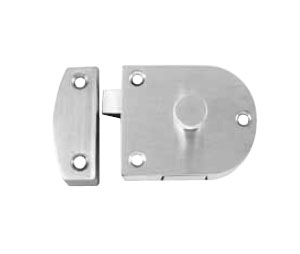 Rockwood 602-626 Secret Gate Latch - Satin Chrome Plated Brass