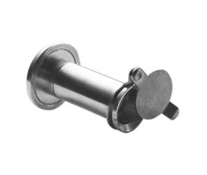 Rockwood 626-BRS 190° Door Viewer with Cover - Polished Brass