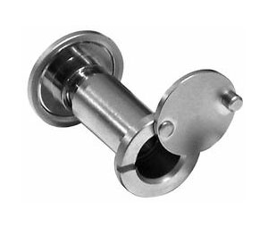 Rockwood 629-CRM 190° Door Viewer w/Heavy Duty Privacy Cover - Bright Chrome