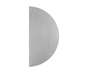 Rockwood 81-US32DMS-W-CFTT 7.5" x 15 Satin MicroShield™ Coated Stainless Steel WOMEN Engraved Decorative Push Plate with Cut for Turn Knob