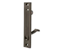 Rockwood 880-BSP Cast Lever Edge Pull - Black Suede Powder Coat