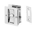 Rockwood 891-605 Pocket Door Privacy Latch - Polished Clear Coated Brass
