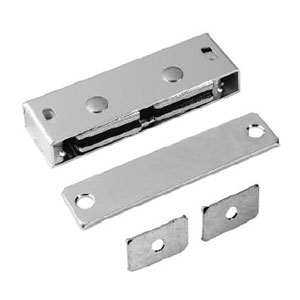 thumbnail image 2 of Liberty C082M2L-AL Heavy Duty Magnetic Catch With Strike - Aluminum (Lot Of 2) 2 of 6