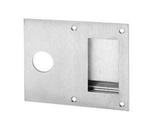 Rockwood 94DLS-613 Satin Oxidized Oil Rubbed Bronze Dead Lock Flush Pull