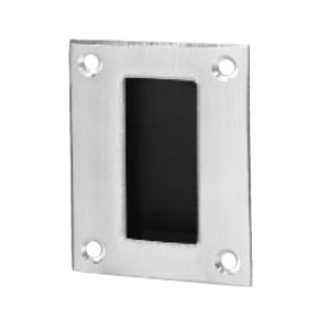 Rockwood D89-626 Satin Chrome Plated Brass Heavy Duty Security Flush Pull